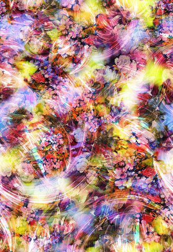 250475-多彩花卉花朵组合