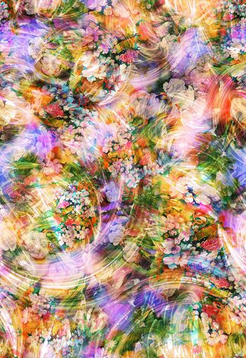 250476-多彩花卉花朵组合