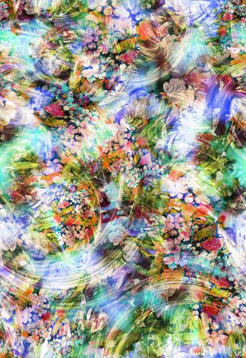 250479-多彩花卉花朵组合