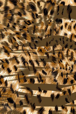 笔触印花华亿平台图片