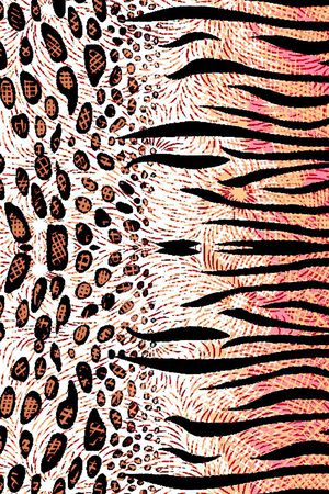 豹纹印花华亿平台图片