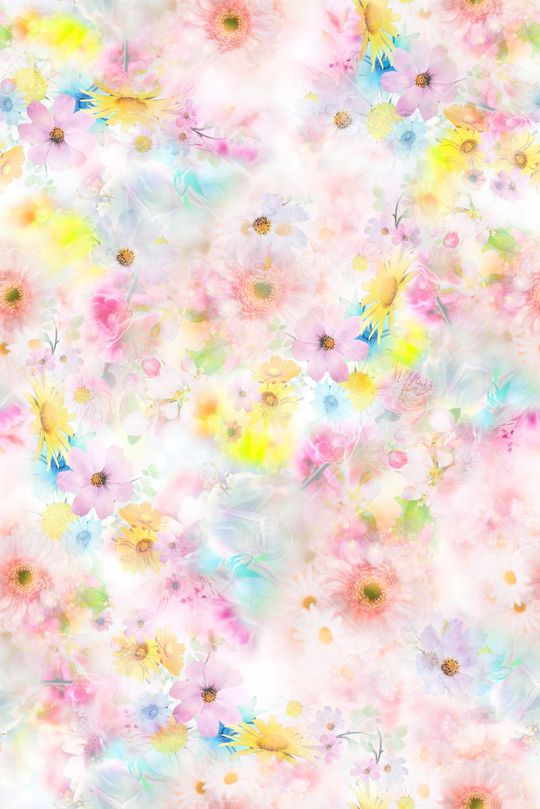 朦胧 清新 淡雅 温馨 花卉 少女 婴童 家纺 服装印花华亿平台图片