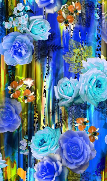 250974-梦幻数码玫瑰花组