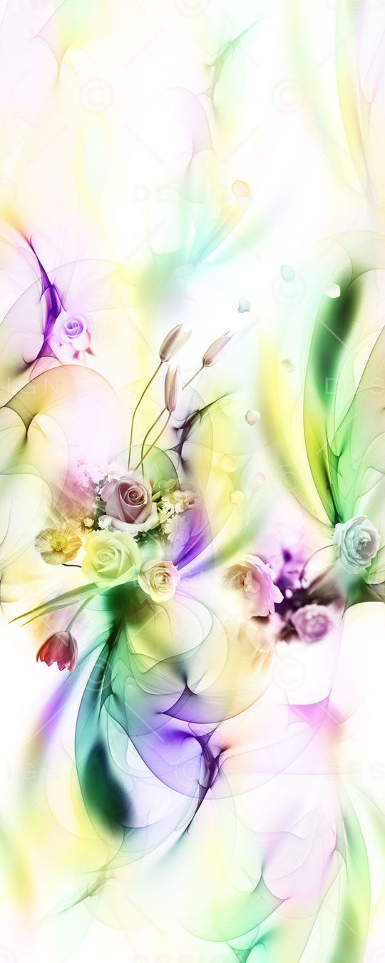 定位 花卉印花华亿平台图片