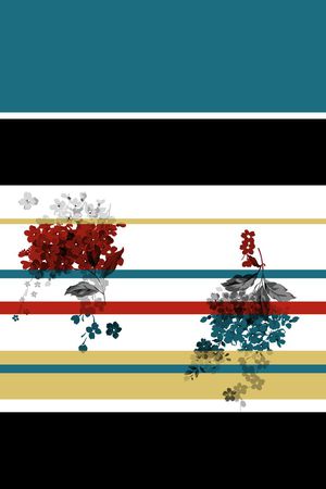 几何印花华亿平台图片