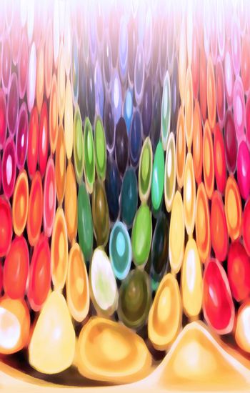 251263-定位七彩圆点