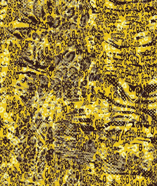 抽象 肌理 斑驳 动物纹 豹纹 散点印花华亿平台图片