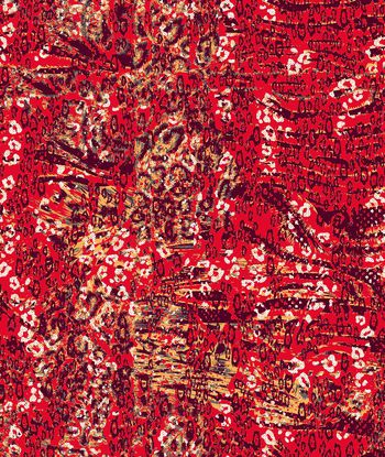 251329-豹纹点混合动物纹印花华亿平台