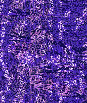 251330-豹纹点混合动物纹印花华亿平台