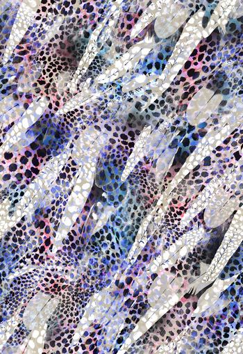 251368-动物纹羽毛豹纹组合