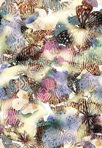 251375-动物纹斑马纹蝴蝶豹纹组合