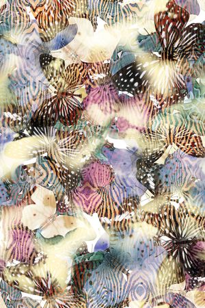 动物纹印花华亿平台图片