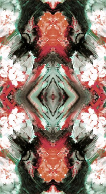 251386-对称抽象水墨水彩效果