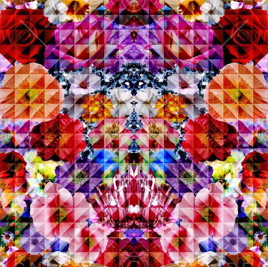 几何 花卉 珠宝 宝石 钻石 印花华亿平台图片