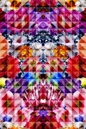 几何 花卉 珠宝 宝石 钻石 印花华亿平台图片