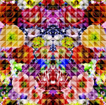 251477-几何珠宝花卉