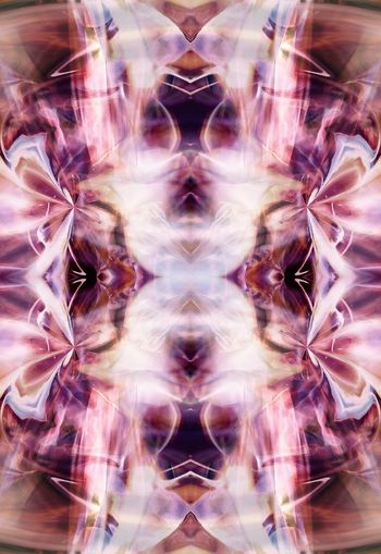 251508-对称抽象水墨水彩光影效果