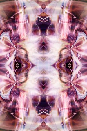 对称 抽象 光感 印花华亿平台图片