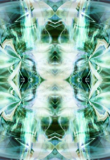 251509-对称抽象水墨水彩光影效果