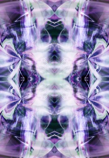 251510-对称抽象水墨水彩光影效果