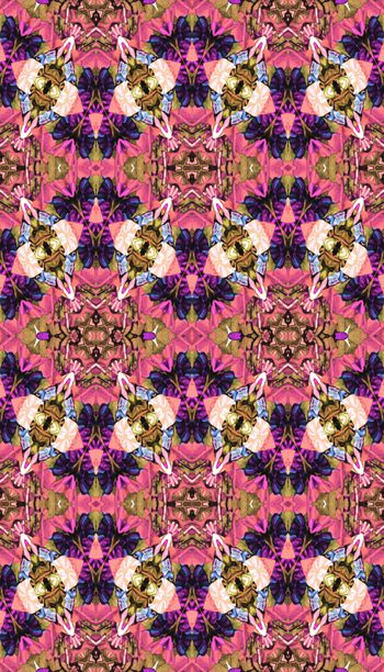 251615-抽象循环民族风