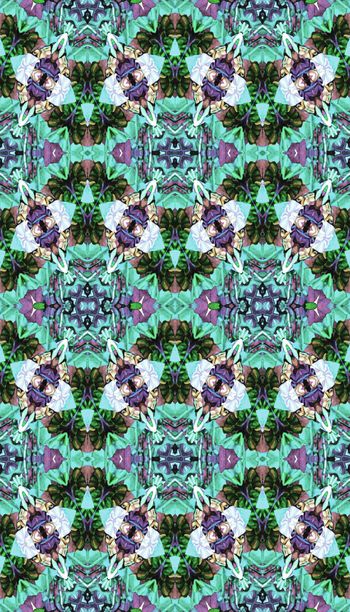 251616-抽象循环民族风