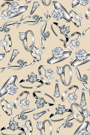 写实 珠宝 钻石 首饰 钻戒 大牌风  闪烁 富贵  高贵 璀璨印花华亿平台图片