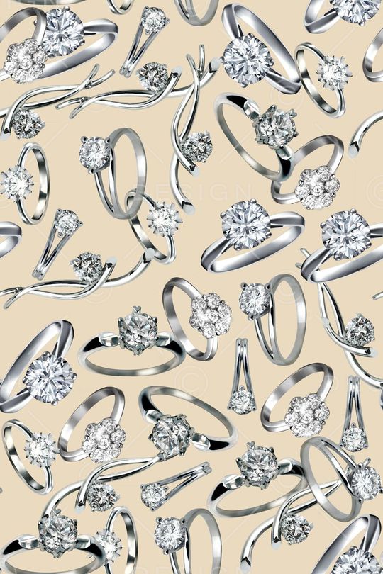 写实 珠宝 钻石 首饰 钻戒 大牌风  闪烁 富贵  高贵 璀璨印花华亿平台图片