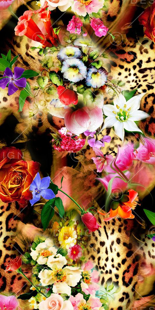 花卉 豹纹 动物纹印花华亿平台图片