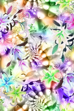 炫彩 海洋 海底 海洋印花华亿平台图片