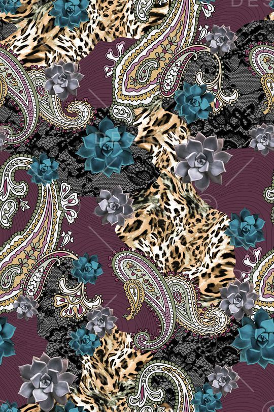 老年装 老人 佩斯利 动物纹 豹纹印花华亿平台图片