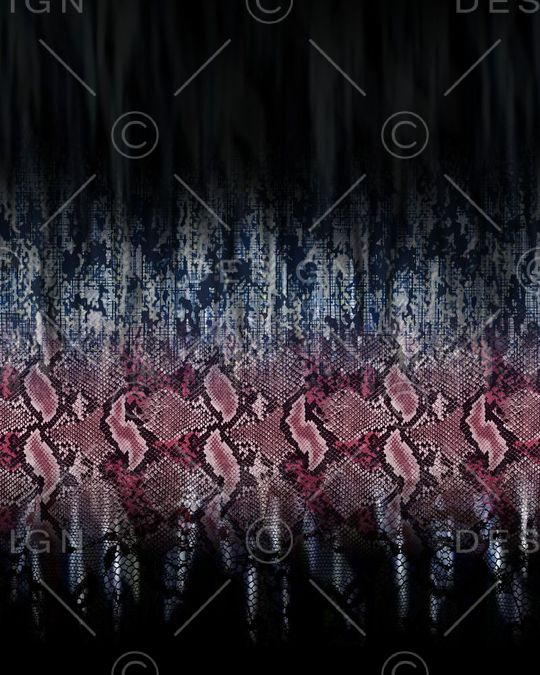 定位 肌理 蛇皮印花华亿平台图片