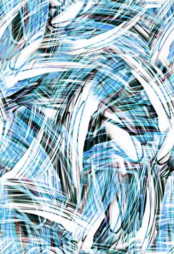 253150-抽象线条水墨水彩效果