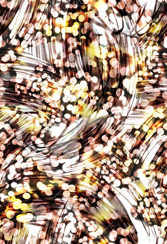 抽象 光点 光斑 线条印花华亿平台图片