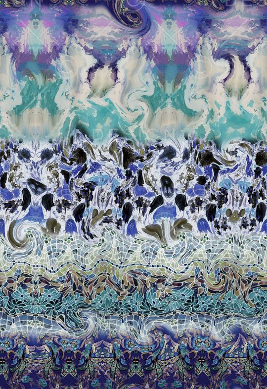 抽象 肌理 民族风 部落风印花华亿平台图片