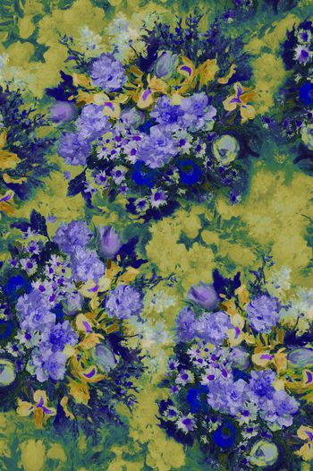 253387-古典花卉数码印花