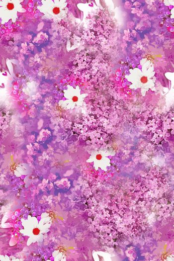 253405-色块化花卉