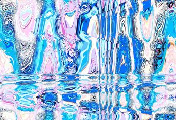 253627-抽象水波纹几何图案