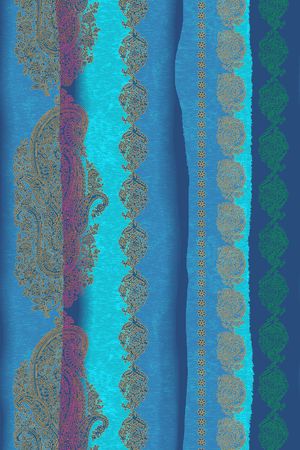 色块 蕾丝 欧式印花华亿平台图片