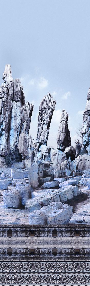 253817-风景石柱石头民族宗教Dolce &