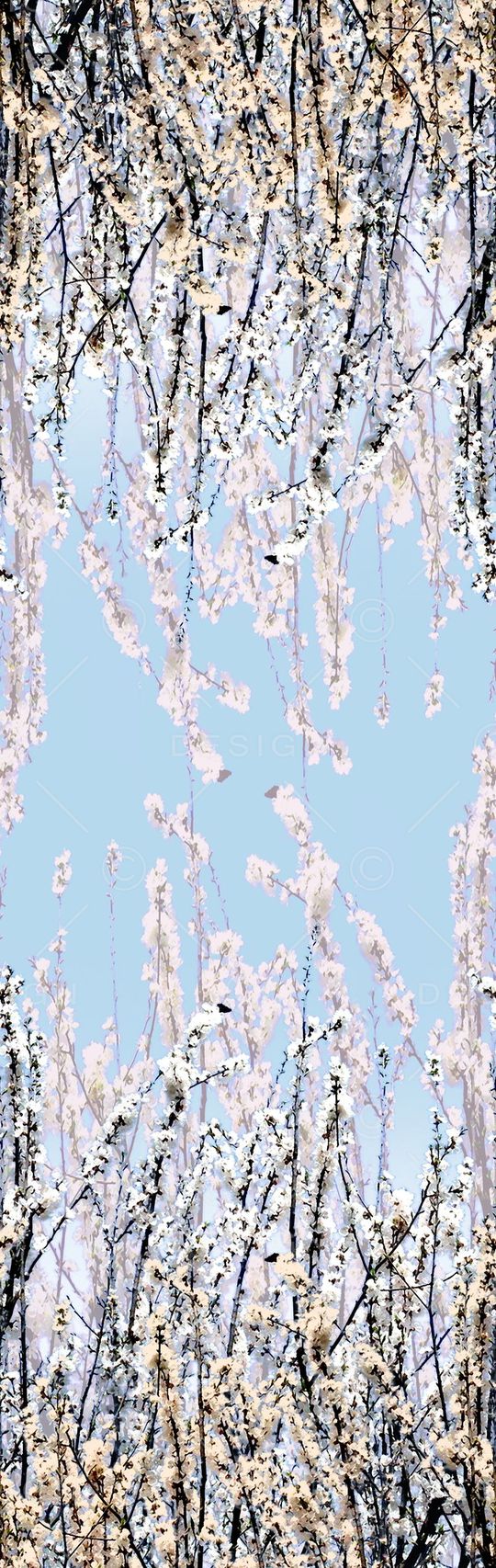 定位 梅花 桃花 花卉  写实 照片印花华亿平台图片