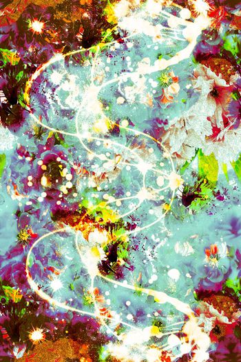 254725-细小碎颗粒花卉