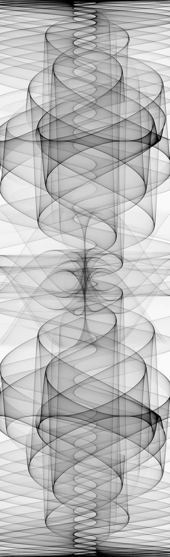 254850-WT136抽象数码数字模糊烟雾对称