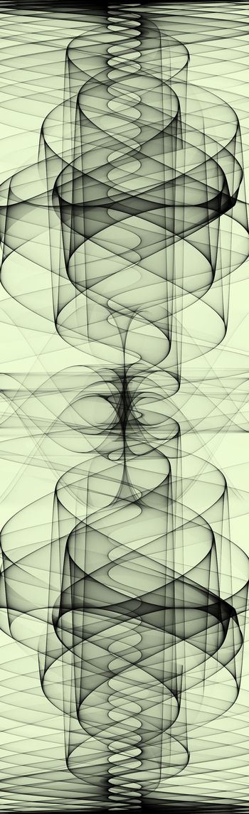 254852-抽象数码数字模糊烟雾对称长巾