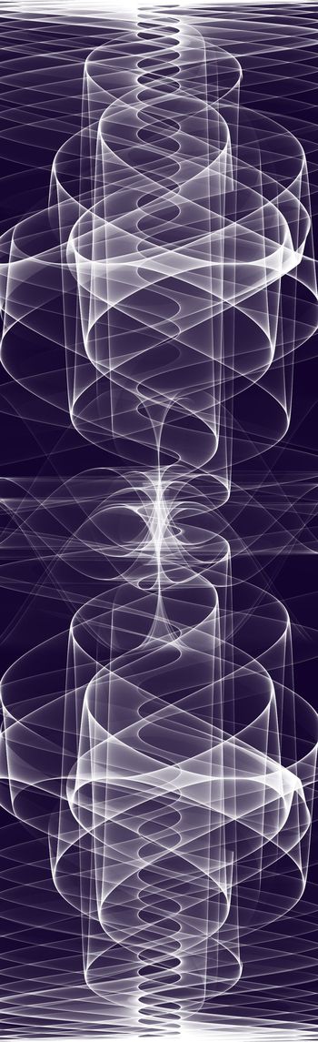 254853-抽象数码数字模糊烟雾对称长巾