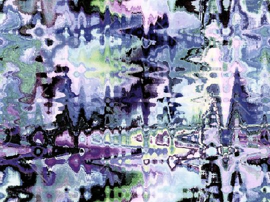 抽象 肌理 波纹 水波纹印花华亿平台图片