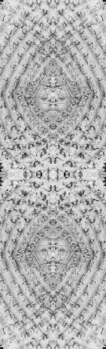 255251-对称雕塑佛像几何长巾