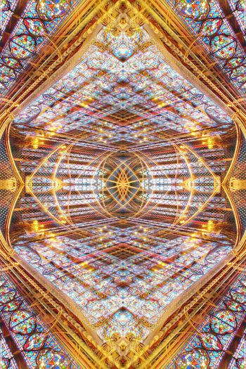 255416-欧式宫廷奢华风华丽分形对称印花