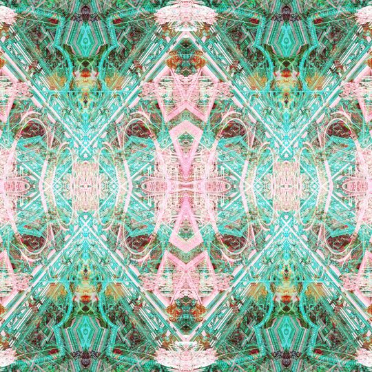 对称 镜像 欧式 宫廷 建筑 华丽 长巾 奢华印花华亿平台图片