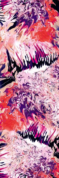 液化 抽象 肌理 笔触 波纹 水波纹印花华亿平台图片